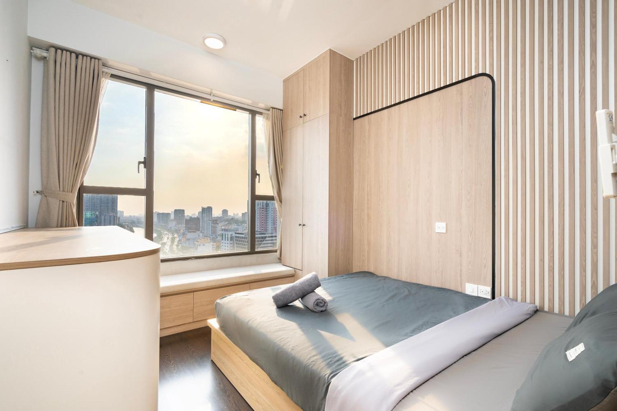 Double E Saigon Apartment In Rivergate Building مدينة هوشي منه المظهر الخارجي الصورة