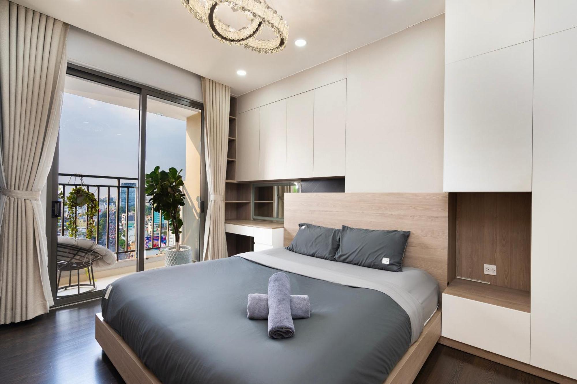 Double E Saigon Apartment In Rivergate Building مدينة هوشي منه المظهر الخارجي الصورة