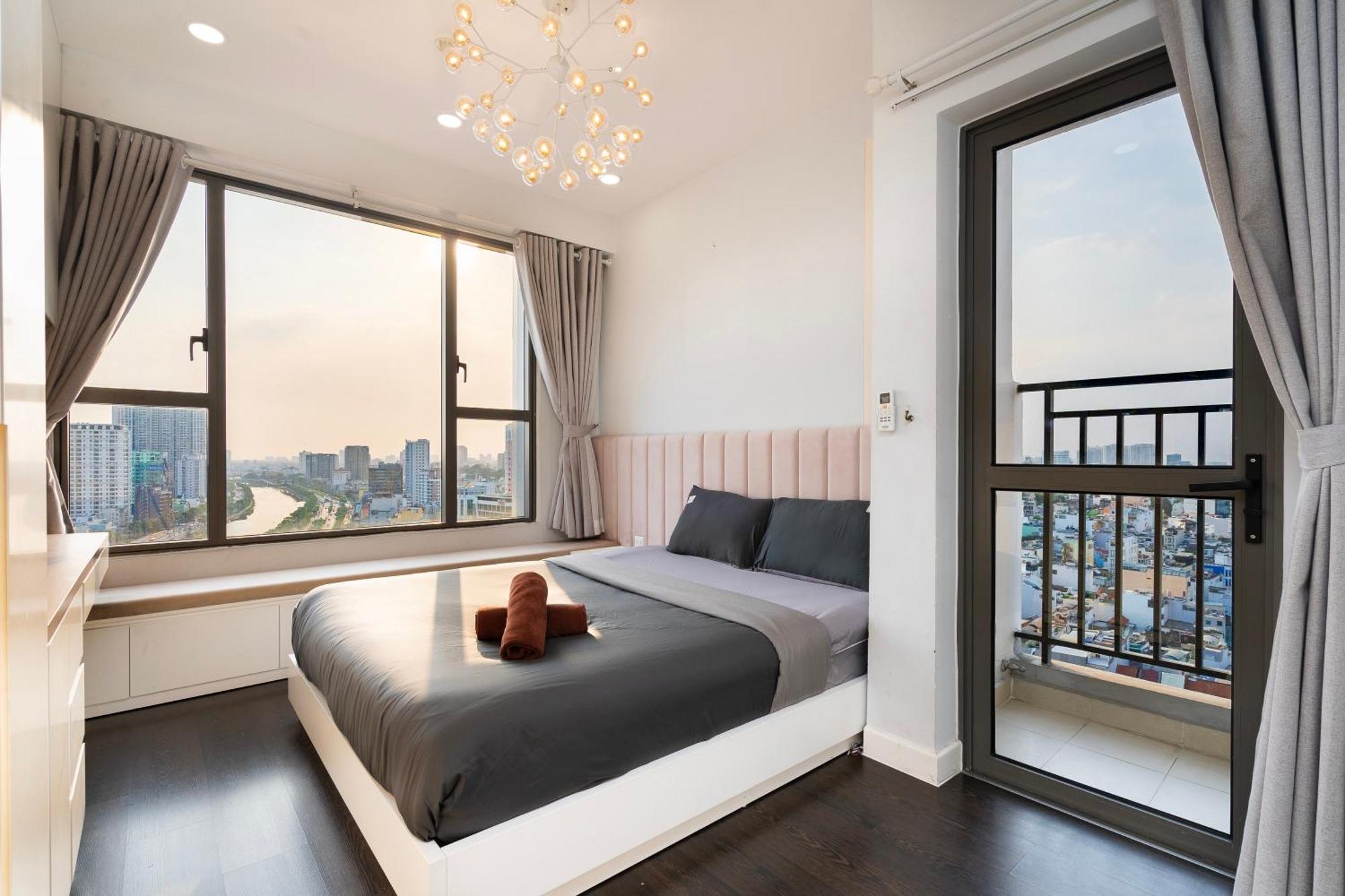 Double E Saigon Apartment In Rivergate Building مدينة هوشي منه المظهر الخارجي الصورة