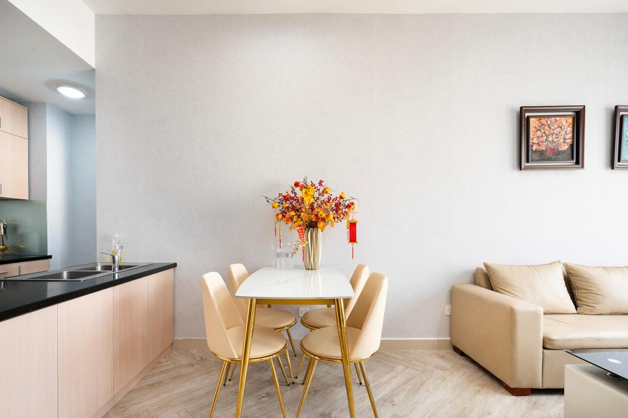 Double E Saigon Apartment In Rivergate Building مدينة هوشي منه المظهر الخارجي الصورة
