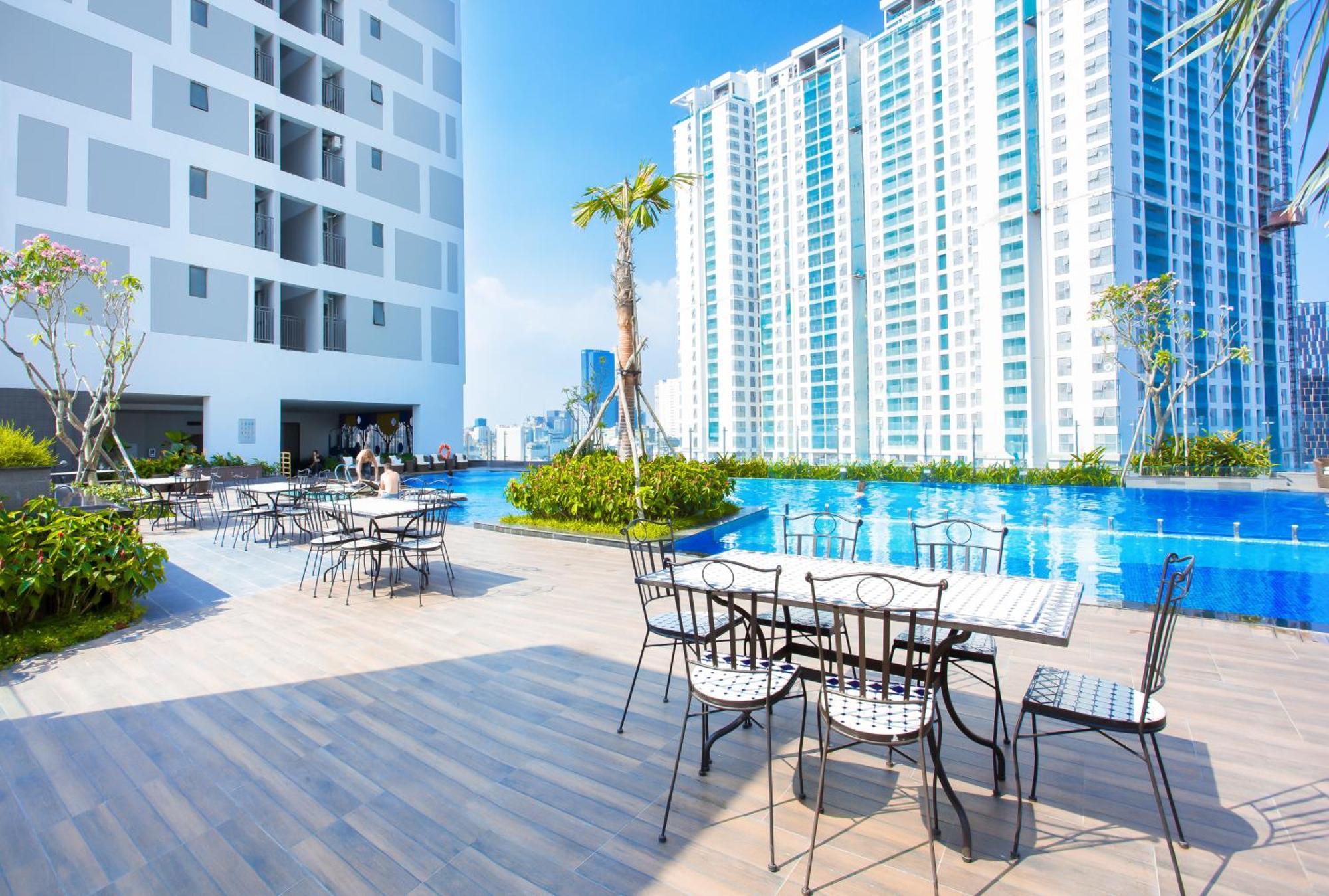 Double E Saigon Apartment In Rivergate Building مدينة هوشي منه المظهر الخارجي الصورة
