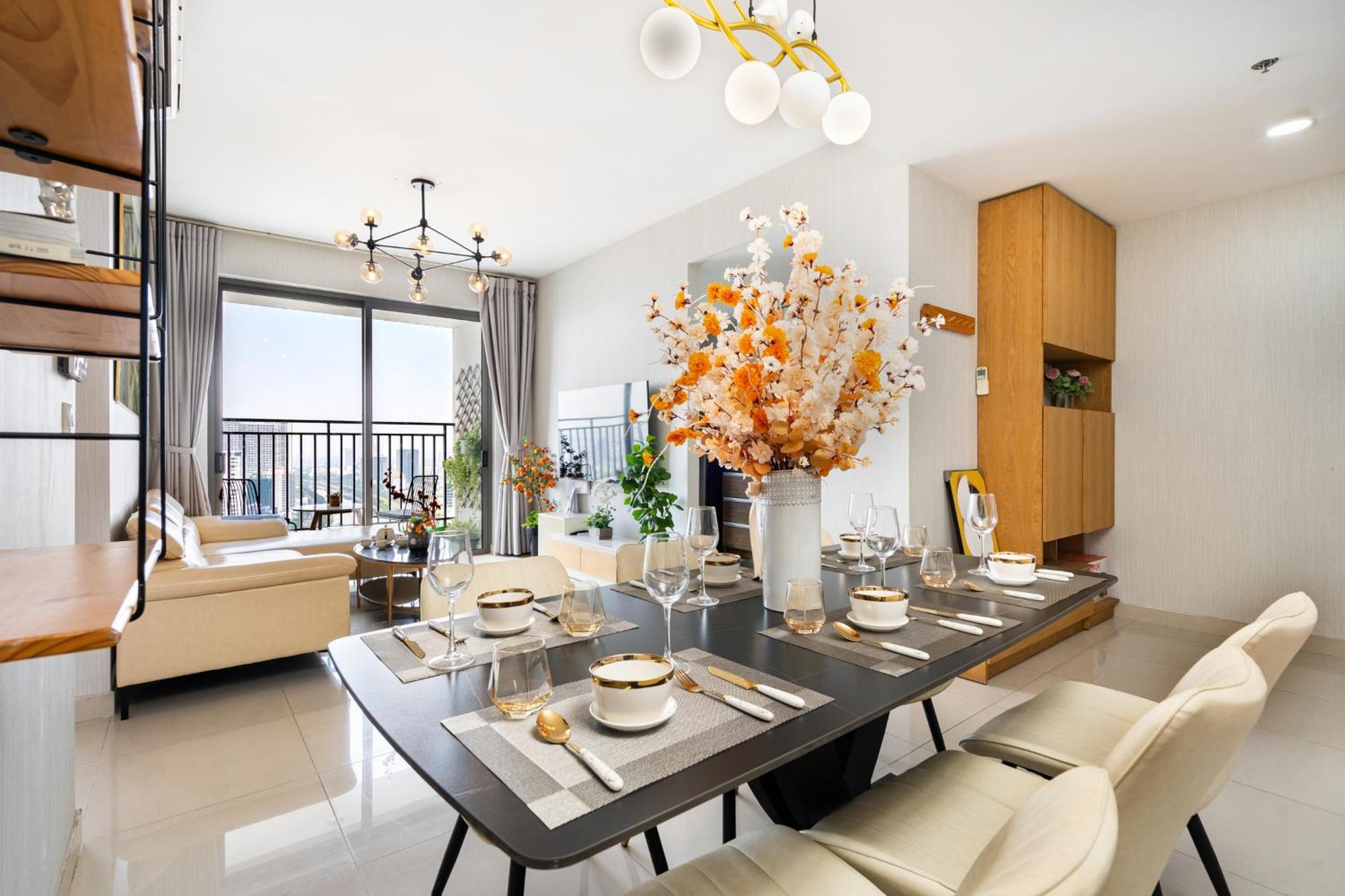Double E Saigon Apartment In Rivergate Building مدينة هوشي منه المظهر الخارجي الصورة